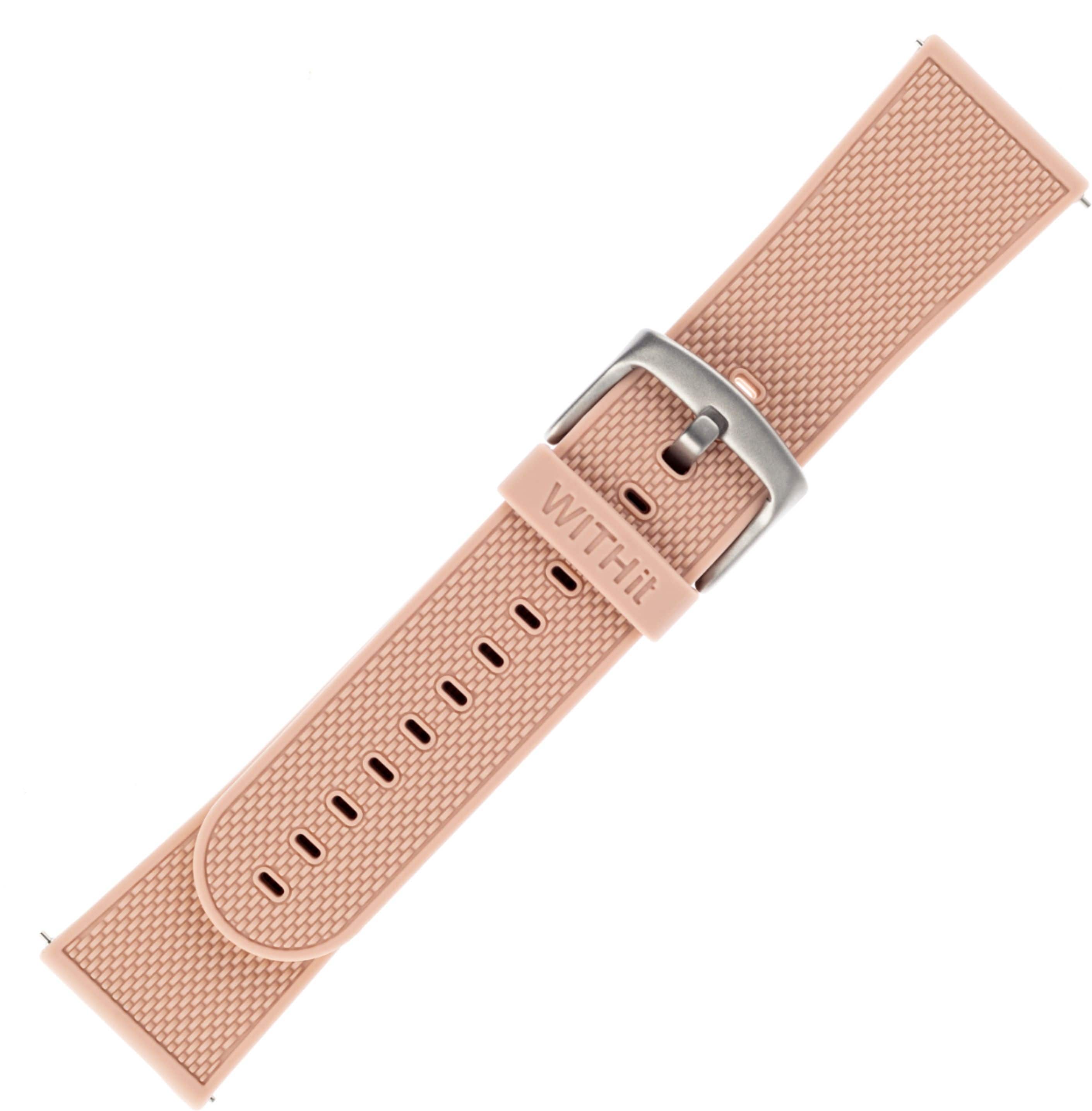 Alt View 19. WITHit - Band Kit for Fitbit Versa and Versa 2 (3-Pack) - Navy/Light Gray/Blush Pink.