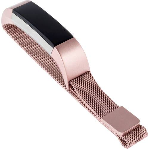 WITHit - Stainless Steel Mesh Band for Fitbit™ Alta and Alta HR - Rose Gold