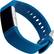 Angle. WITHit - Silicone Band for Fitbit™ Charge 2 - Blue Woven.