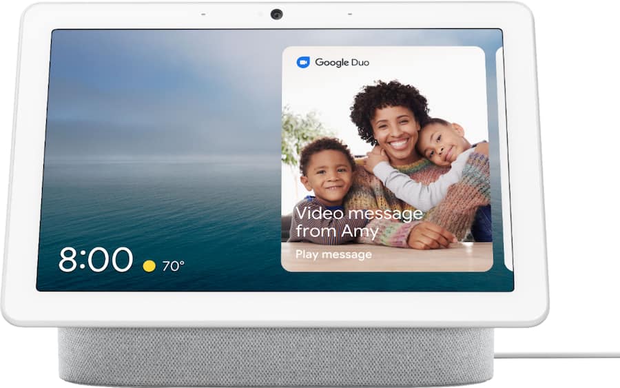 Google Nest Hub Max チョーク chalk Nest Hub Max Smart Display with Google Assistant Chalk