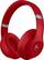 Left. Beats - Geek Squad Certified Refurbished Beats Studio³ Wireless Noise Cancelling Headphones - Red.
