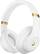 Left. Beats - Geek Squad Certified Refurbished Beats Studio³ Wireless Noise Cancelling Headphones - White.