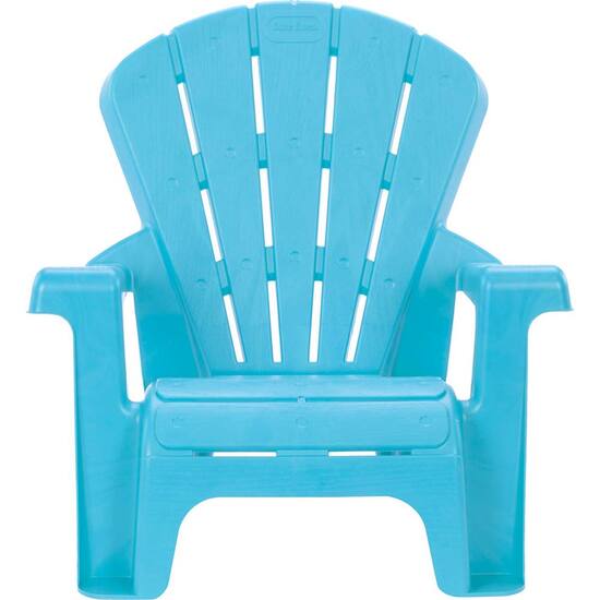 Little Tikes Plastic Garden Chair Light Blue