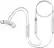 Alt View 13. Beats - Geek Squad Certified Refurbished BeatsX Earphones - Satin Silver.