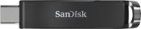 SanDisk - Ultra 64GB USB 3.0 Type-C Flash Drive - Sleek Black - Front_Zoom