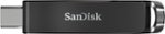 SanDisk - Ultra 128GB USB 3.0 Type-C Flash Drive - Sleek Black