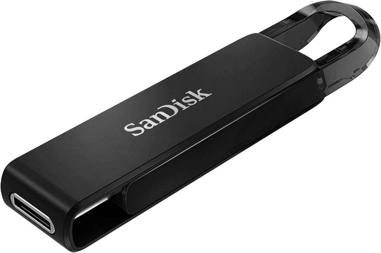 Alt View 13. SanDisk - Ultra 256GB USB 3.0 Type-C Flash Drive - Sleek Black.
