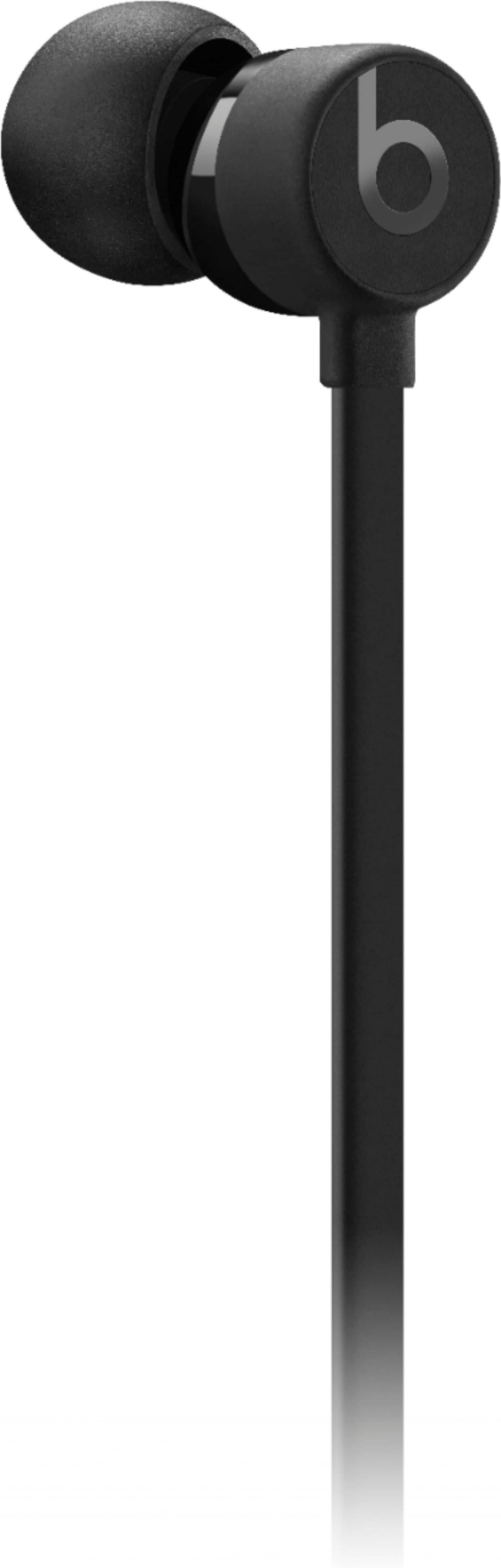 Angle. Beats - Geek Squad Certified Refurbished urBeats³ Earphones with 3.5mm Plug - Black.