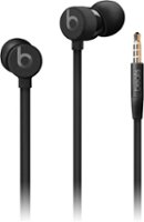 Beats - Geek Squad Certified Refurbished urBeats³ Earphones with 3.5mm Plug - Black - Front_Zoom
