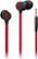 Front Zoom. Beats by Dr. Dre - Geek Squad Certified Refurbished urBeats³ Earphones with 3.5mm Plug - Defiant Black-Red (The Beats Decade Collection).