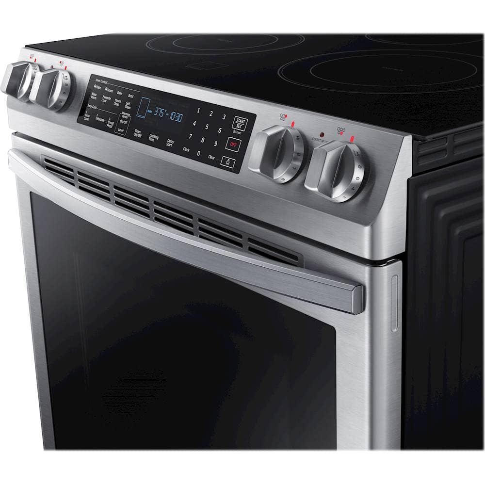 Best Buy Samsung 5.8 Cu. Ft. SelfCleaning SlideIn Electric