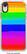 Alt View 1. Casetify - Impact Modular Case for Apple® iPhone® XR - Rainbow/Modern/Brushstroke.