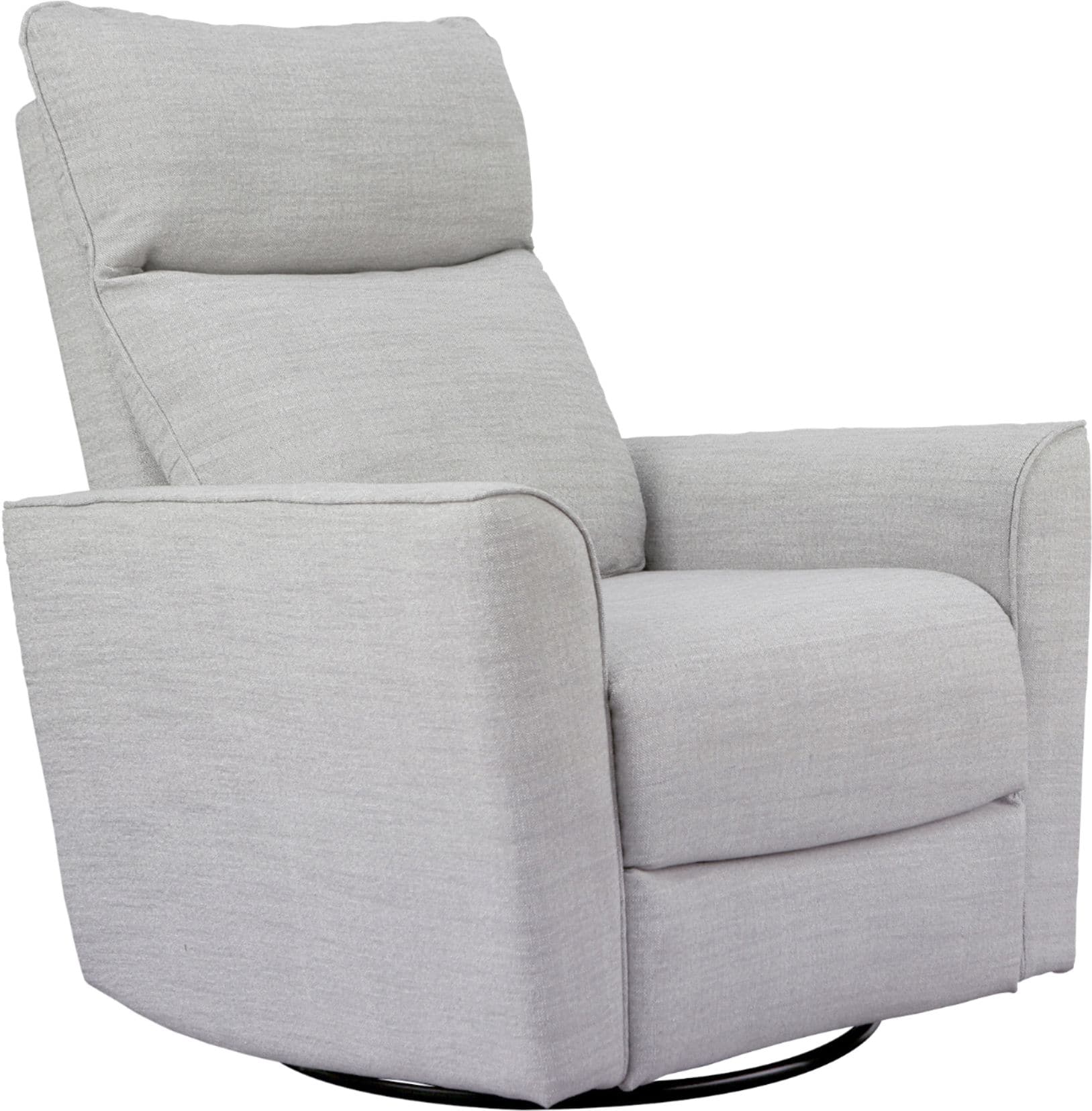 Angle View: Karla Dubois - Soho Contemporary Armchair - Gray