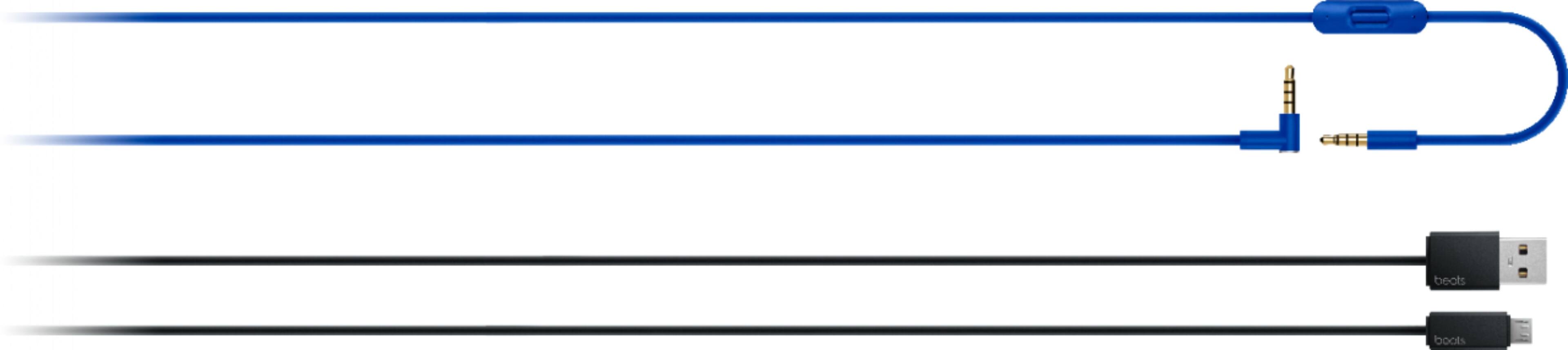 Alt View 14. Beats - Geek Squad Certified Refurbished Beats Studio³ Wireless Noise Cancelling Headphones - NBA Collection - 76ers Blue.