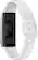 Back. Samsung - Galaxy Fit Activity Tracker + Heart Rate - White.