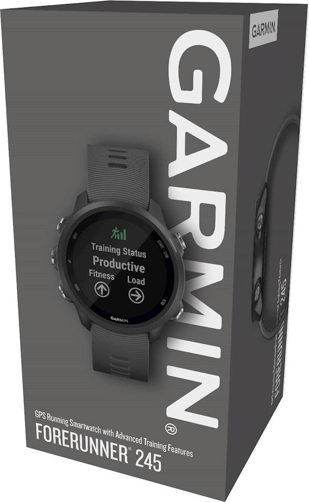New Garmin Forerunner 245 GPS Running Smartwatch with Advanced Training Features 
