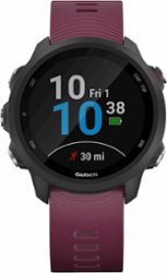 Garmin - Forerunner 245 GPS Smartwatch 42mm Fiber-Reinforced Polymer - Berry - Front_Zoom