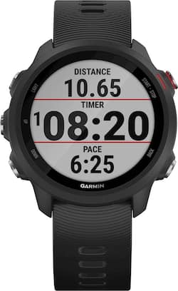 【GARMIN】 ForeAthlete 245 Music Black Garmin Forerunner 245 Music GPS Smartwatch 42mm Fiber