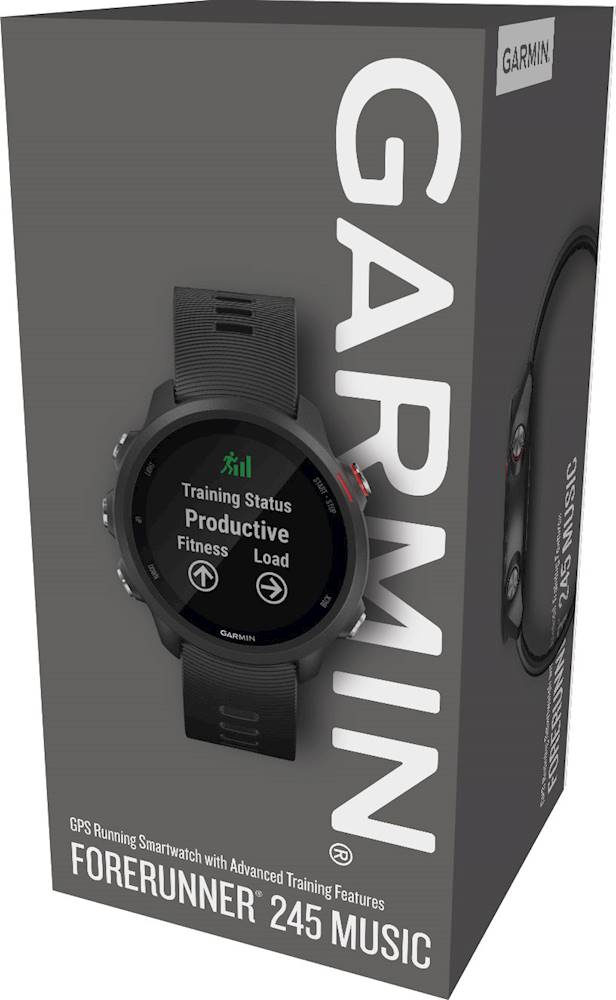 Garmin Forerunner 245 Music GPS Smartwatch 42mm Fiber-Reinforced 