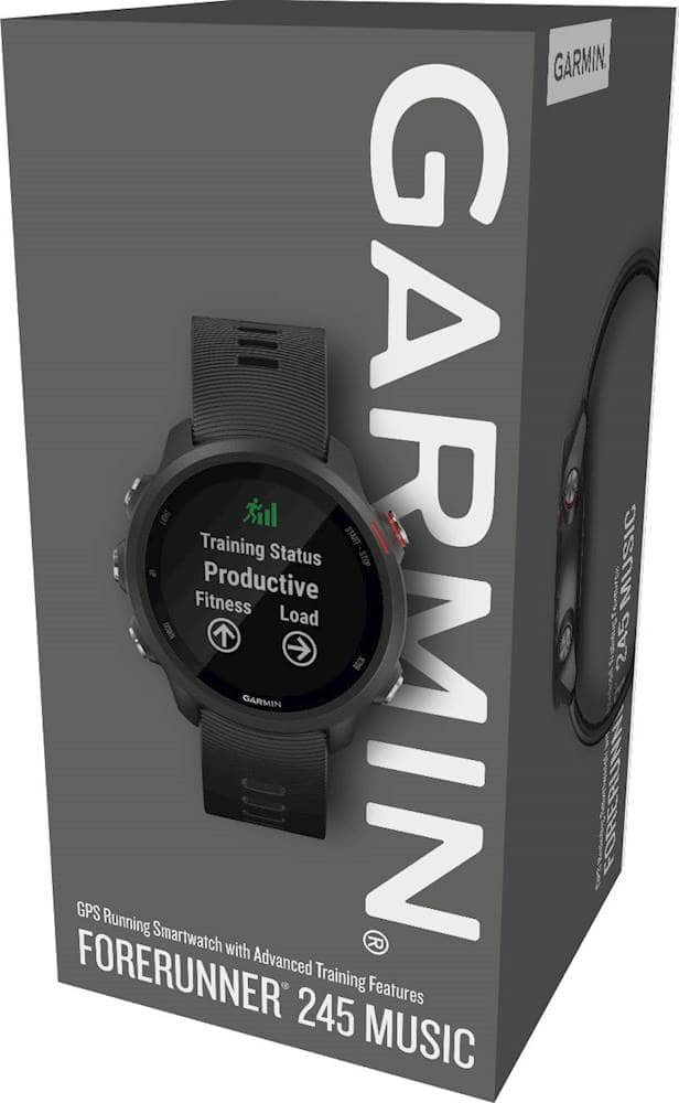 Best Buy: Garmin Forerunner 245 Music GPS Smartwatch 42mm Fiber