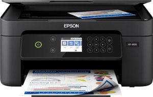 Epson - Expression Home XP-4100 Wireless All-In-One Inkjet Printer - Black - Front_Zoom