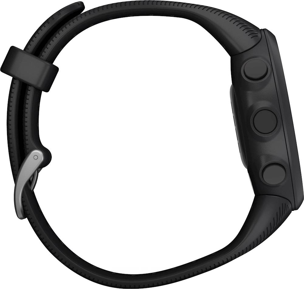 Garmin Forerunner 45 GPS Smartwatch Fiber-Reinforced Polymer Black 010-02156-05 Best Buy