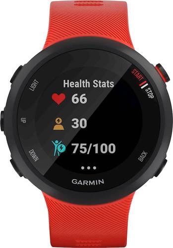 Garmin - Forerunner 45 GPS Heart Rate Monitor Running Smartwatch - Lava Red