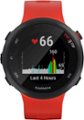 Alt View Zoom 12. Garmin - Forerunner 45 GPS Smartwatch 26mm Fiber-Reinforced Polymer - Lava Red.