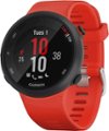 Left Zoom. Garmin - Forerunner 45 GPS Smartwatch 26mm Fiber-Reinforced Polymer - Lava Red.