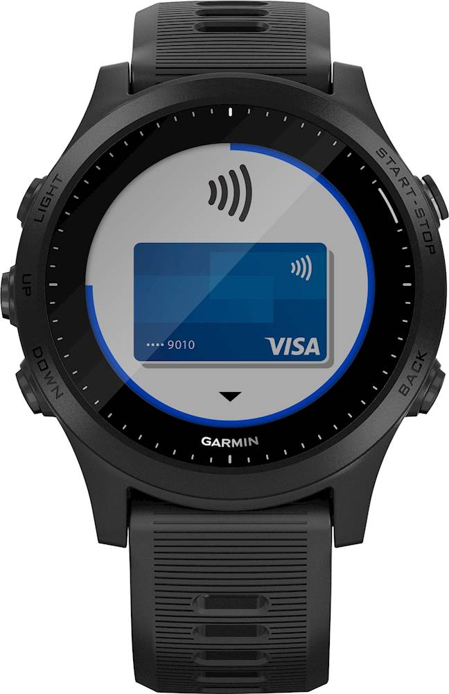 Garmin Forerunner 945 GPS Smartwatch 30mm Fiber-Reinforced Polymer 