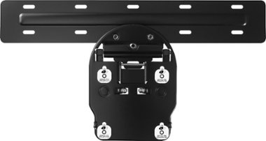 Samsung - No Gap Tilting TV Wall Mount for Most 49", 55" and 65" TVs - Black - Front_Zoom
