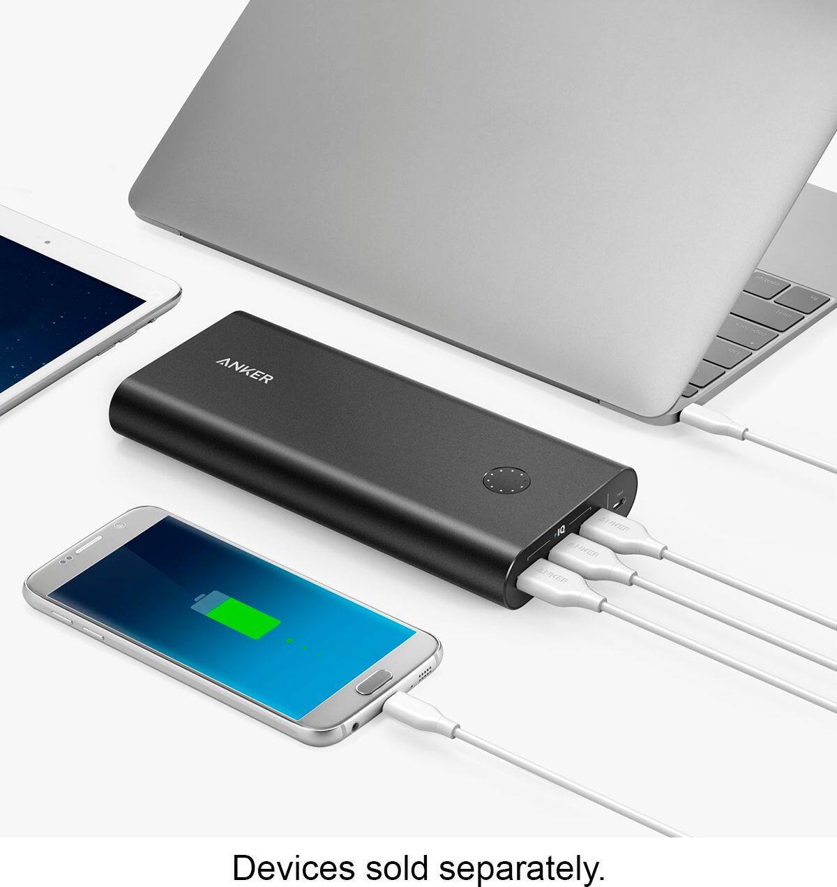 RECHARGER ses BATTERIES en USB : POWER BANK 26800 mAh ANKER 