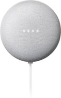 Nest Mini (2nd Generation) with Google Assistant - Chalk - Front_Zoom