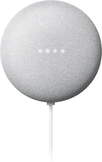 Front. Google - Nest Mini (2nd Generation) with Google Assistant - Chalk.