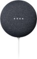 Front. Google - Nest Mini (2nd Generation) with Google Assistant - Charcoal.