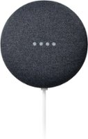 Nest Mini (2nd Generation) with Google Assistant - Charcoal - Front_Zoom