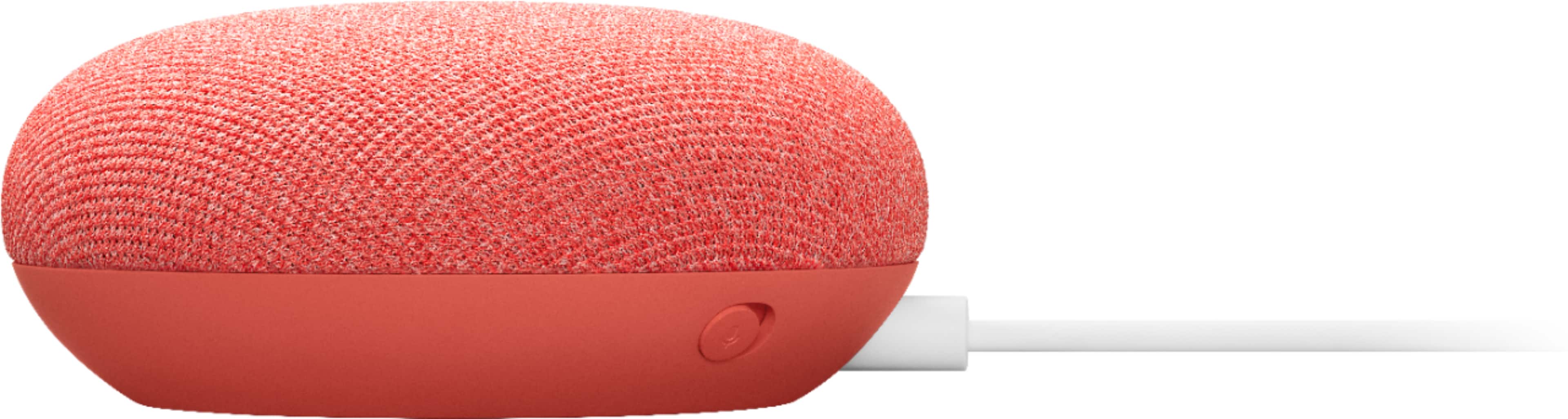 Alt View 13. Google - Nest Mini (2nd Generation) with Google Assistant - Coral.