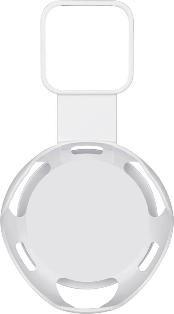 Front. Wasserstein - AC Outlet Mount for Amazon Echo Dot (3rd Gen) - White.