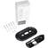 Alt View 14. Wasserstein - Wall Plate and Adjustable Angle Wall Mount Bundle for Nest Hello Video Doorbell - Black.
