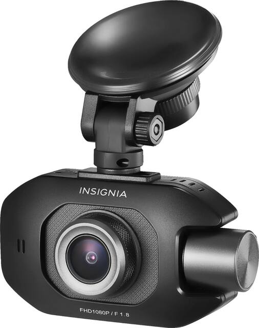 Insignia™ Front and Rear Camera Dash Cam Black NSDCDCHH2 Best Buy