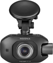 Insignia™ - Front and Rear-Facing Camera Dash Cam - Black - Front_Zoom