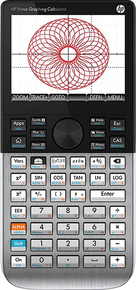 HP - Prime Handheld Graphing Calculator - Black