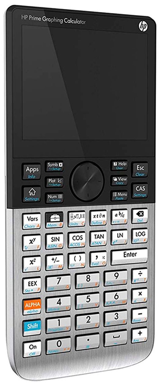 HP Prime Handheld Graphing Calculator Black 2AP18AA#ABA/HPPRIME#INT - Best  Buy