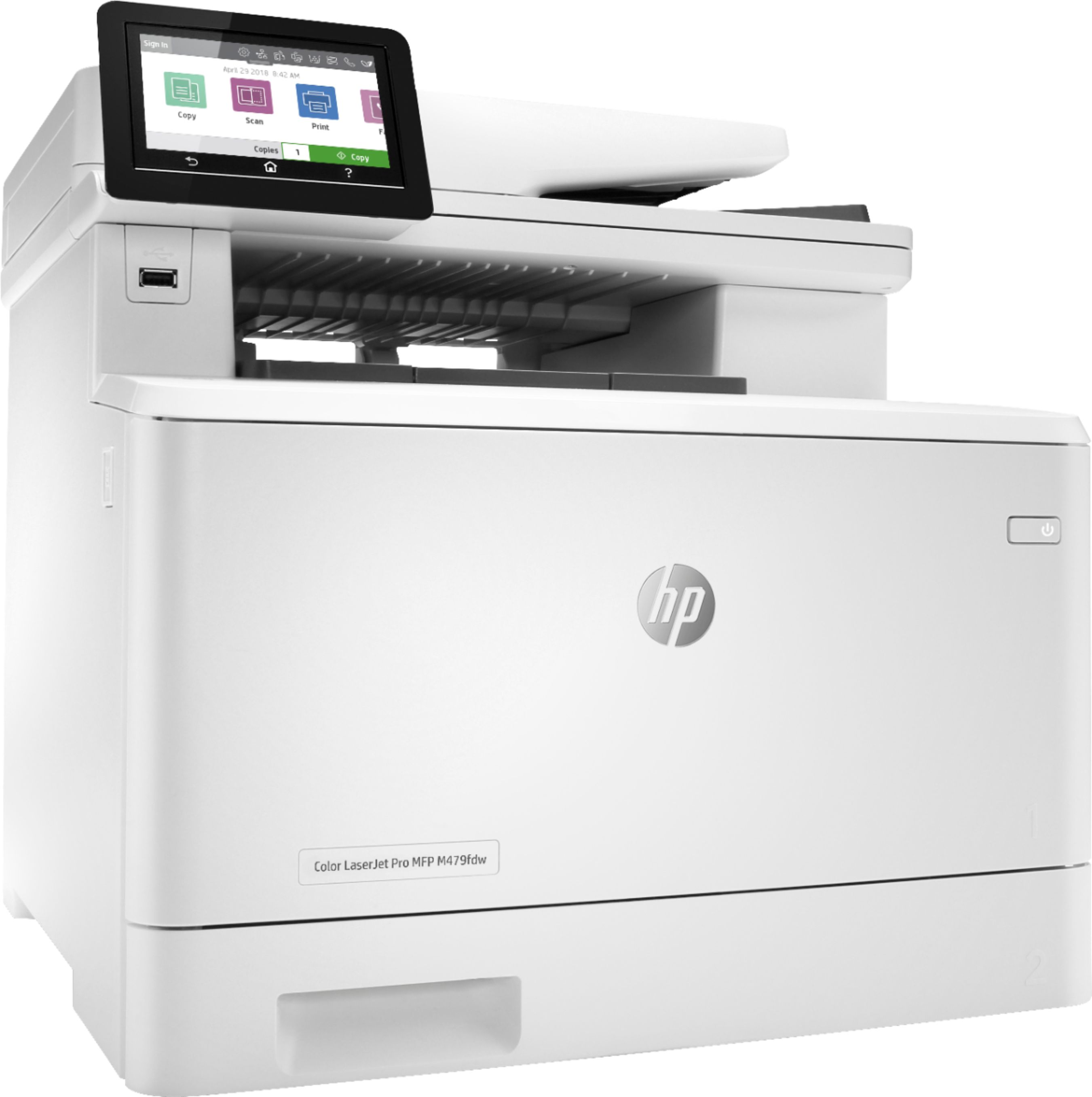 HP LaserJet Pro M479fdw Wireless Color All-In-One Laser Printer 