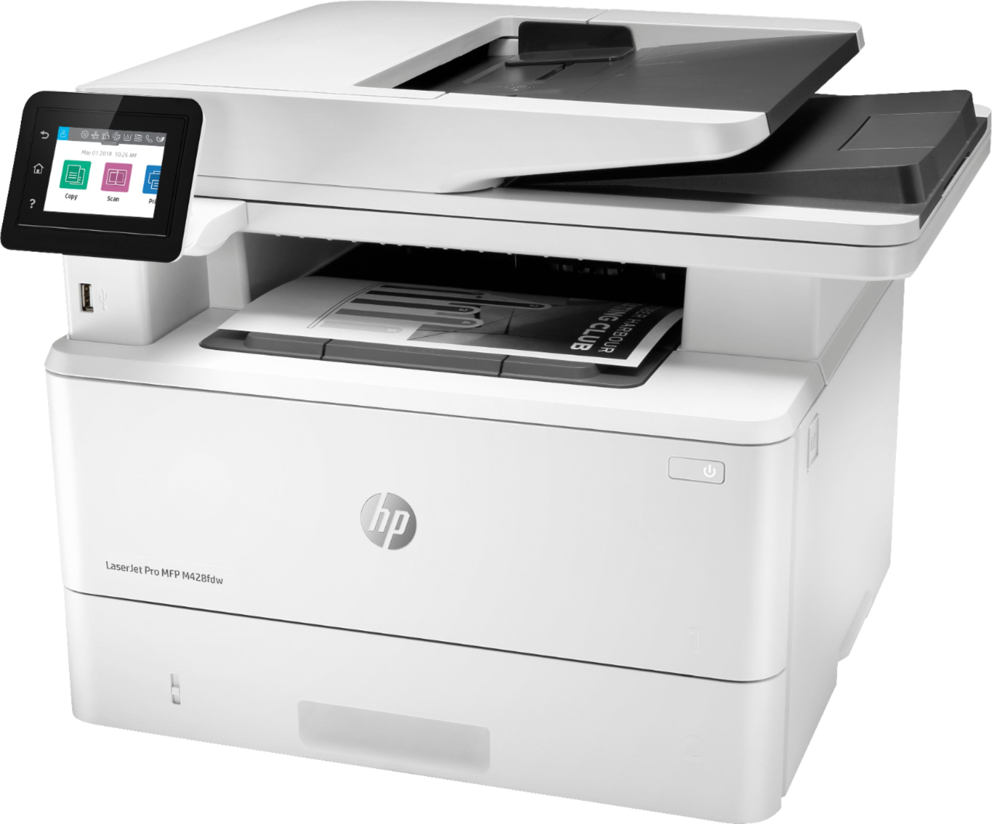 Customer Reviews: HP LaserJet Pro MFP M428fdw Black-and-White All-In ...