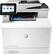 Front. HP - LaserJet Pro M479fdn Color All-In-One Laser Printer - White.