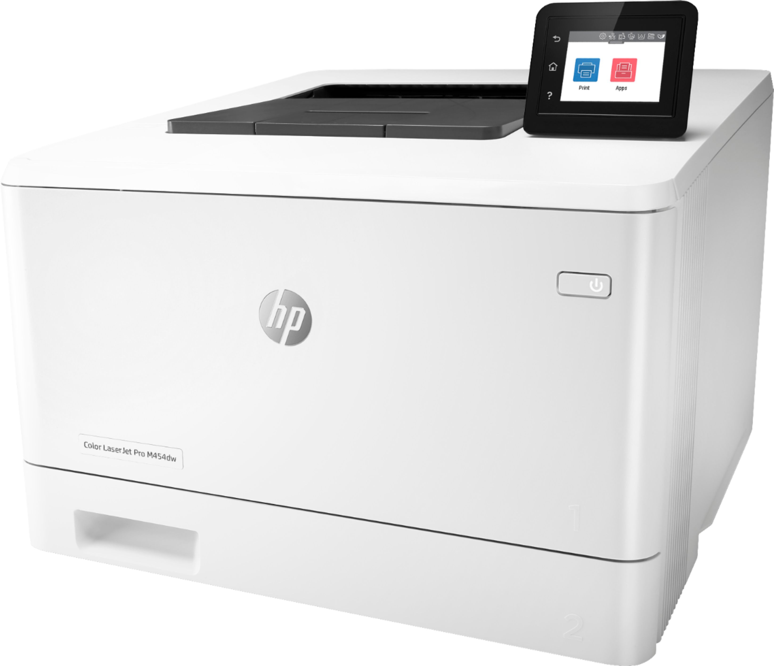 HP LaserJet Pro M454dw Wireless Color Laser Printer White W1Y45A ...