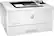 Angle. HP - LaserJet Pro M404dn Black-and-White Laser Printer - White.