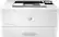 Front. HP - LaserJet Pro M404dn Black-and-White Laser Printer - White.