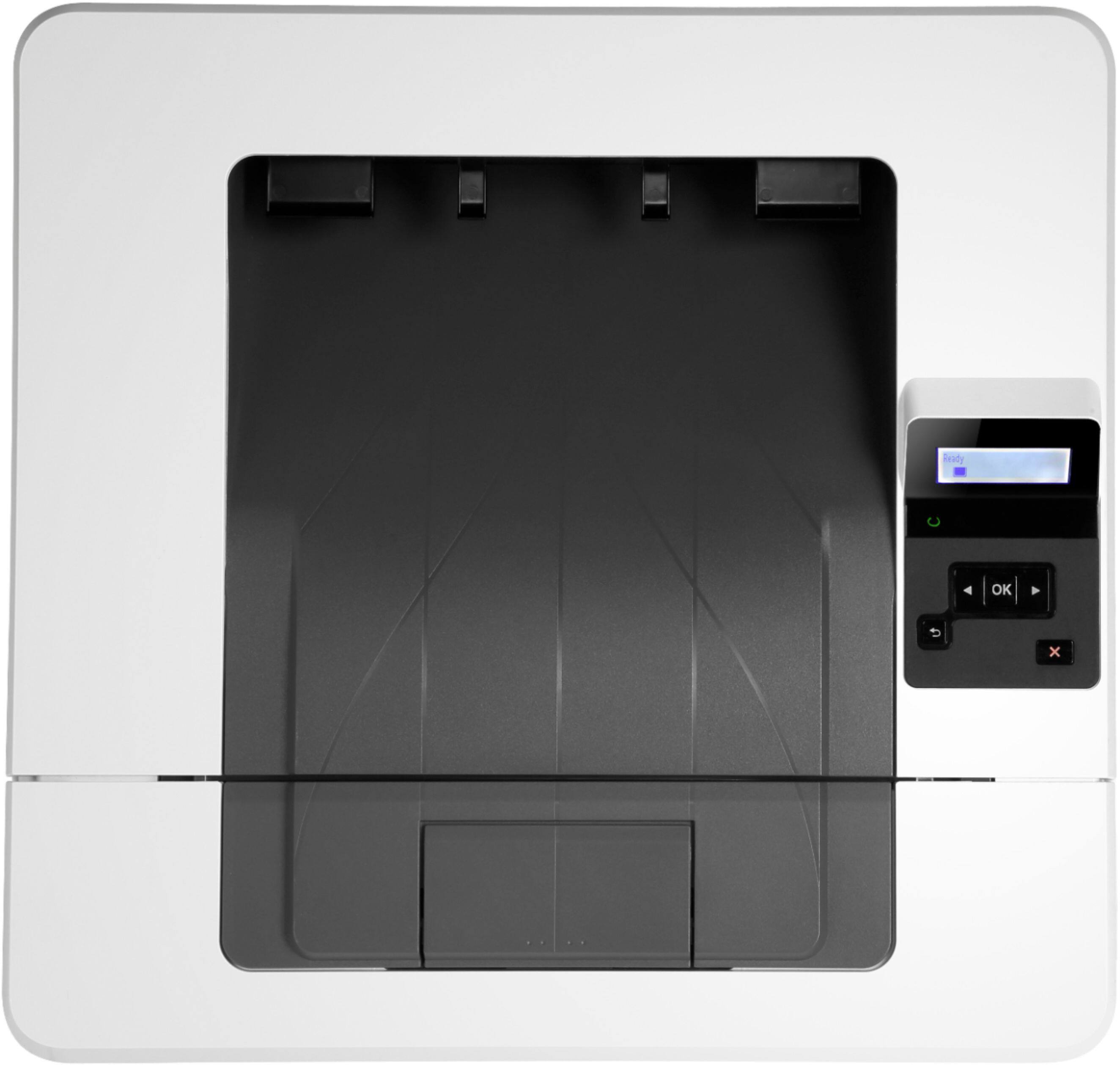 Alt View 11. HP - LaserJet Pro M404n Black-and-White Laser Printer - White.